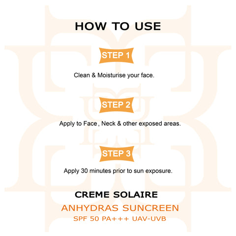 ANHYDRAS SUNSCREEN